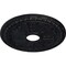 Ekena Millwork Raymond Ceiling Medallion (Fits Canopies up to 5 1/8"), 18 1/8"OD 3 5/8"ID x 1 1/8"P, Steel Gray CM18RASGS - alternate 2